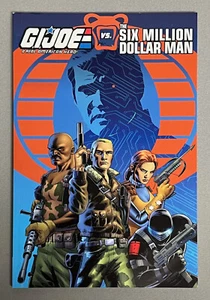 G.I. JOE VS. THE SIX MILLION DOLLAR MAN TPB (First Printing) DYNAMITE/IDW 2018 - Picture 1 of 7