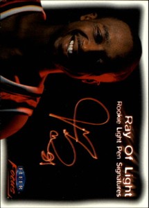 1999-00 Fleer Focus Ray of Light Atlanta Hawks Basketball Card #RL6 Jason Terry