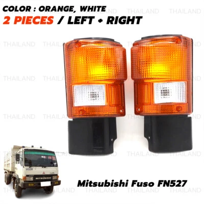 Fits Mitsubishi Fuso FN527 1985 - 89 Pair Front Corner Combination Lamp Light - Image 1 of 4