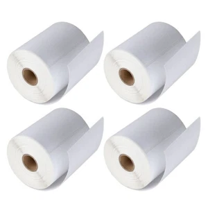 4 Rollen 4 Zoll x 6 Zoll Direkte Thermische Etiketten für Zebra 2844 ZP450 ZP500 ZP505 Eltron USA - Bild 1 von 6