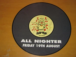 IMPACT RECORDS HARDCORE HEAVEN - ALDERSHOT - SLIPMATT - 1994 RAVE FLYER (ODDS) - Picture 1 of 2