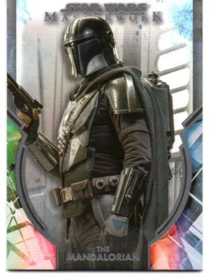 2022 Topps Star Wars Masterwork BOUNTY HUNTING Insert BH-3 / THE MANDALORIAN - Image 1 of 2
