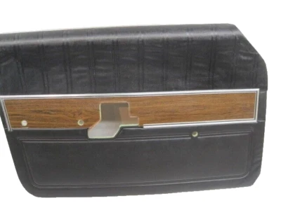 NOS 1969 1970 Ford Galaxie LTD 4-door black left front interior door panel - Image 1 of 4