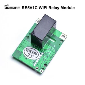 SONOFF RE5V1C-5V Wifi Inching/Selflock Relay Switch Module Work With EWlink APP - Picture 1 of 8