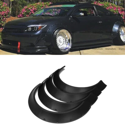 4X 33" For Toyota Corolla Universal Fender Flares Wheel Arches Wide Body Kit - Image 1 of 4