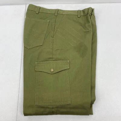 VTG Boy Scouts Pants Mens 32x31 Green Official Uniform Cargo OG Army Utility - Image 1 of 4