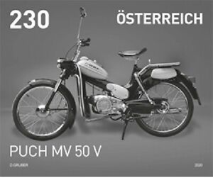Austria 2020 - Puch MV 50 V black print mnh**