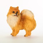 Pomeranian Figurine Hand Painted Collectible Statue