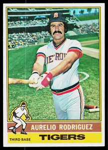 1976 Topps Aurelio Rodriguez #267 Detroit Tigers - Picture 1 of 2