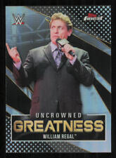2021 Finest WWE Uncrowned Greatness #UG20 William Regal