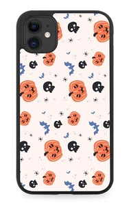 Custodia telefono modello zucca di Halloween gomma forme zucche simboli volti MB03 - Foto 1 di 2