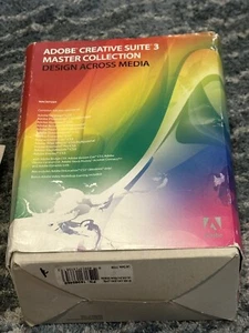 Adobe Creative Suite 3 Master Collection Design Across America Macintosh Apple - Picture 1 of 2