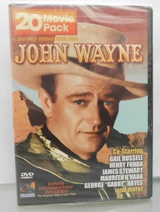Brand New John Wayne 20 Movie Pack (4 Disc Pack) (DVD, 2005, 4-Disc Set) - Picture 1 of 5