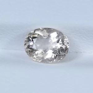 SADA DI PESCA LEGGERA 1,46 ct MIGLIOR GRADO / MORGANITE NATURALE pietra preziosa - video ovale!! - Foto 1 di 2