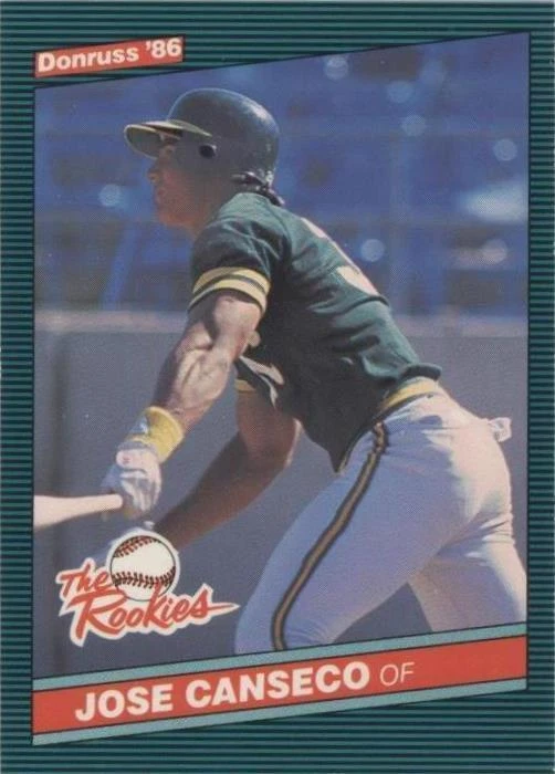 1986 Donruss The Rookies - Jose Canseco #22