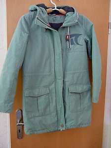 Maui Wowie Winter Mantel Damen Jacke Parka Gr. S Baumwolle grün ,gefüttert.# - Bild 1 von 10