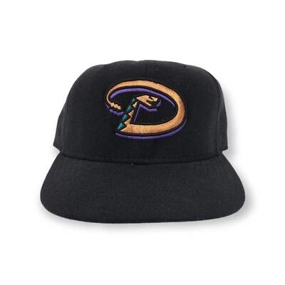 Vintage Arizona Diamondbacks Wool New Era Diamond Collection Fitted Hat 7 - Image 1 of 4