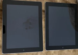 2-Apple iPads 2nd Gen Tablet  MC769LL  Silver 16GB Model A1395 Repair - Picture 1 of 3