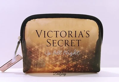 Bolsa de accesorios/maquillaje transparente para toda la noche Victoria's Secret Up Foto 1 de 4