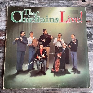 The Chieftains - Live - 12" LP Vinyl Record Irish Folk Music - Imagen 1 de 4