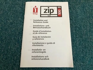 IOMEGA ZIP SCSI INSTALLATION GUIDE MANUAL BOOKLET - Afbeelding 1 van 3