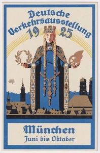 Ak Postcard German #Munich 1925 - Picture 1 of 2