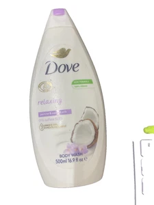 Dove Lavage pour le corps au jasmin et au lait de cocount relaxant profond, 500 ml, 16,9 f loz - Photo 1/2