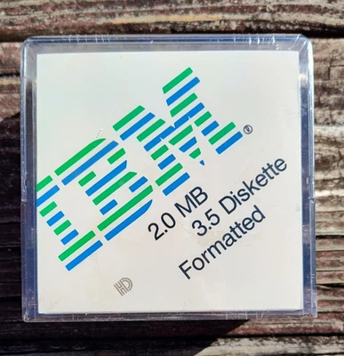 Disquete formateado IBM 2.0 MB 3.5 nuevo stock antiguo sellado con 10 discos Foto 1 de 2