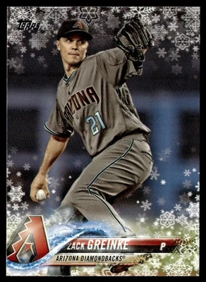 2018 Topps Holiday Zach Greinke #68 - Image 1 of 2