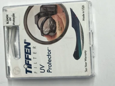 New Tiffen 52mm UV Protector Filter MFR #52UVP - Image 1 of 4
