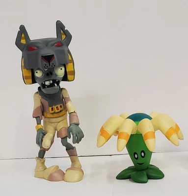 Plants Vs Zombies 3" Figura Pack 2 Tomb Raiser Zombie & Bloomerang   Foto 1 de 4
