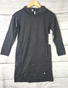 Vestido Sudadera con Capucha Z by Zella Niña Niños Talla S (6-7) Bolsillos Carbón 987 - Imagen 1 de 6