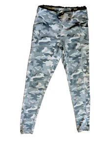 Leggings 90 gradi by Reflex lunghezza intera mimetico poli/spandex yoga ragazze TG L 12 - Foto 1 di 4
