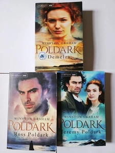 Winston Graham: Poldark - Jeremy Poldark, Demelza & Ross Poldark - Foto 1 di 2