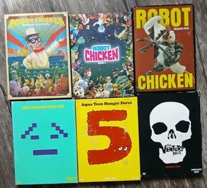Adult Swim DVD Lot Aqua Teen Hunger Force ATHF Robot Chicken Venture Bros 3 4 5 - Picture 1 of 4