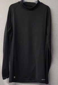 Kipsta Thermoshirt Langarm Schwarz Gr 161-172 cm, Kaum getragen, Top Zustand - Bild 1 von 3