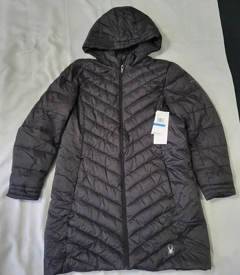 Spyder, Abrigo largo acolchado para mujer, XL, extra grande - SPFEM085-001 Foto 1 de 4