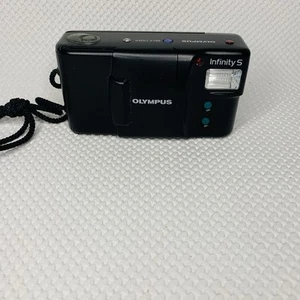 Olympus Infinity S Point & Shoot 35mm Film Camera TESTED WORKS - Picture 1 of 5