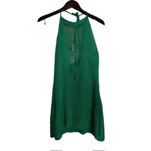 Copricostume da bagno verde all'uncinetto taglia grande - Foto 1 di 2