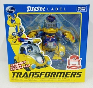 Takara Tomy Disney Label Transformers Donald Duck Holiday Vehicle - Picture 1 of 4