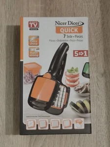 Nicer Dicer Quick Gemüseschneider NEU OVP BITTE HELFT - Foto 1 di 2