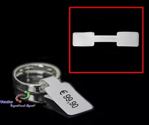 100 Etiketten Preisetiketten für Ringe selbstklebend Ring-Etiketten - Bild 1 von 2
