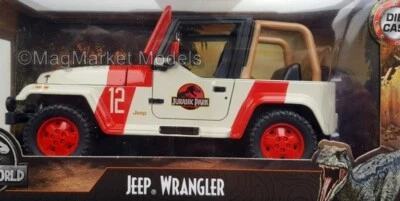 JADA · JEEP WRANGLER · JURASSIC WORLD · 1:24 · BRAND NEW AND SEALED - Image 1 of 4
