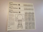 Console Sony Playstation 1 / PS1 SCPH-5552 *Manuel d'utilisation d'origine seulement !*