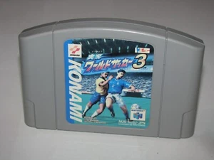 Jikkyou World Soccer 3 Nintendo 64 N64 Japan import US Seller - Picture 1 of 2