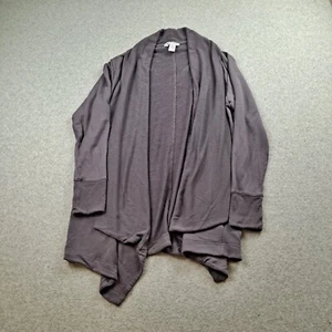 Athleta Pranayama Wrap Cardigan Woman Medium Purple Jacket Athleisure Yoga Gym - Picture 1 of 8