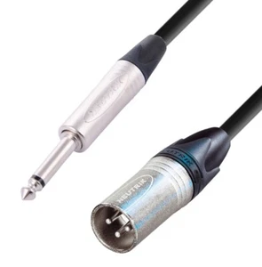 DG Systems - Cavo da Jack mono a cannon XLR maschio 3p, connettori Neutrik - Imagen 1 de 2