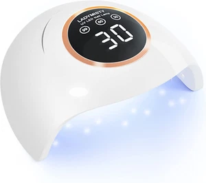 72W UV LED Nail Lamp Light Dryer for Nails Gel Polish w 18 Beads 3 Timer Setting - Picture 1 of 9