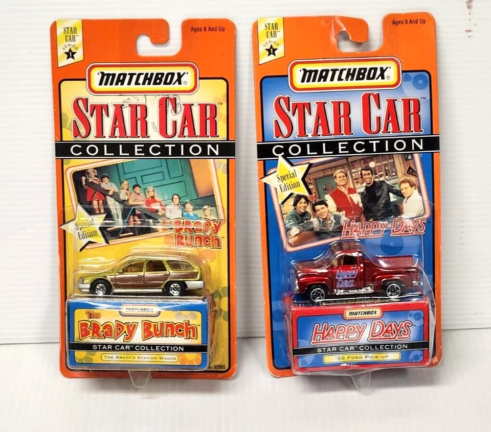 Matchbox Star Car Collection Happy Days 56 Ford Pick-up 1 64 Scale