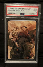 MTG Lord of the Rings Art Series: Marshal’s Anthem #68 /81 PSA 9 (POP 1, 1 Hghr)